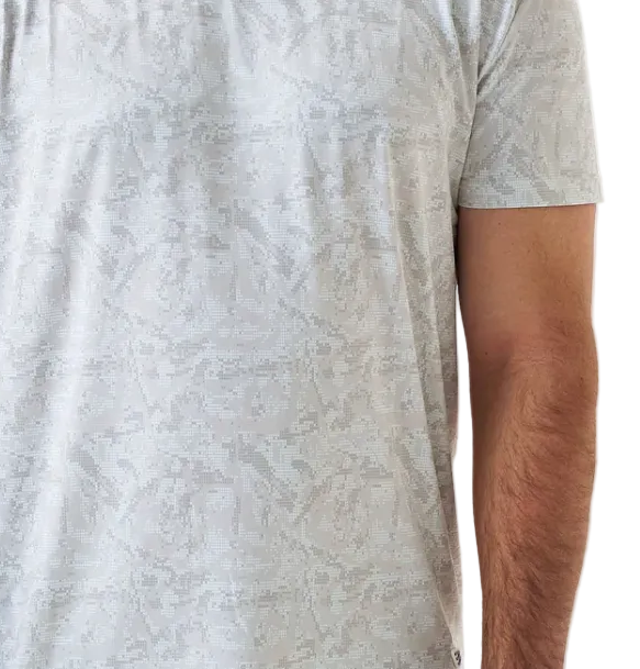 Burlebo | Go to Tee | Digi Camo Ivory