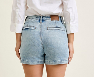 Trouser Short | Light Denim