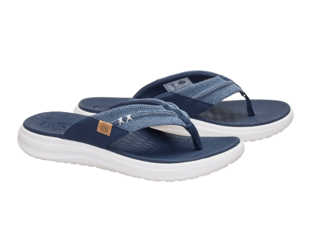 HEYDUDE | Men | Finn Flip | Braided Navy