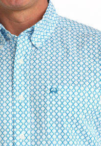 Cinch ArenaFlex Short Sleeve| Abstract BLue