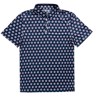 Burlebo | Performance Polo | Texas Vintage Navy