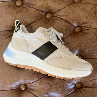 Shu Shop | Serafina Sneaker | Gold Black Hair